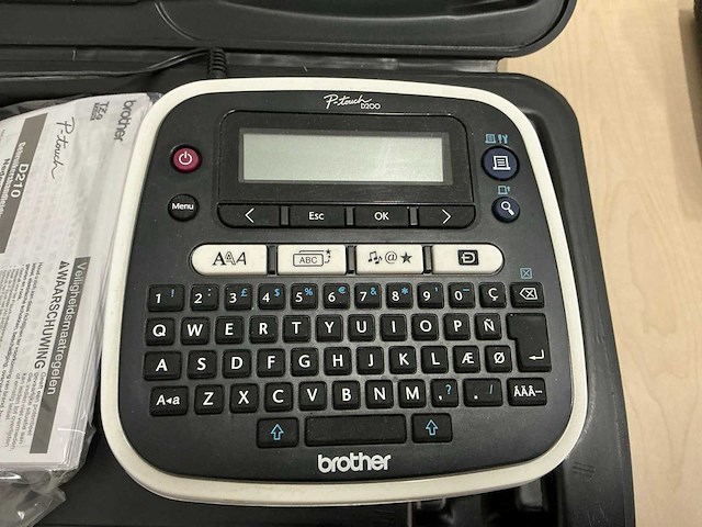 Brother p-touch d200 labelprinter - afbeelding 2 van  4