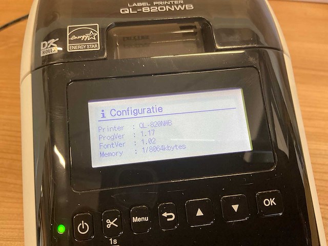 Brother ql-820nwb labelprinter - afbeelding 6 van  6