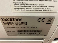 Brother sdx 1250 plotter - afbeelding 5 van  5