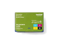 Brother tn243cmyk tonercartridge origineel zwart cyaan magenta geel - afbeelding 2 van  4