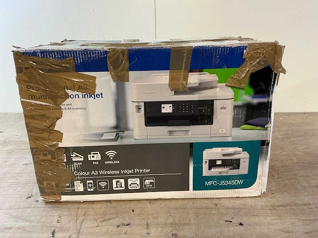 Brother wireless inkjet printer mfc-j6345dw printer - afbeelding 2 van  8