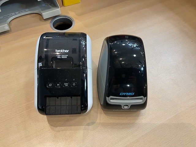 Brother/dymo ql-800/ labelwriter - 450 - labelprinter - afbeelding 1 van  9