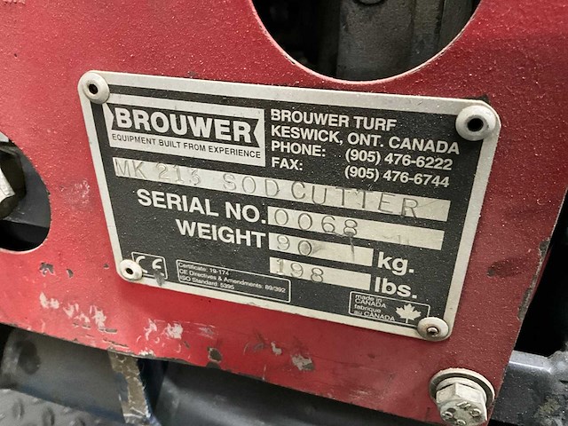 Brouwer mk 213 zodensnijder - afbeelding 6 van  6