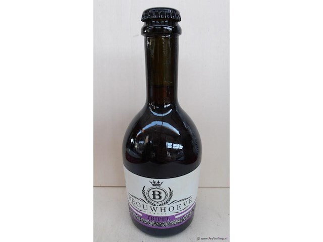 Brouwhoeve tripel - 33 cl - winkelverkoopprijs € 3.95 - afbeelding 1 van  2