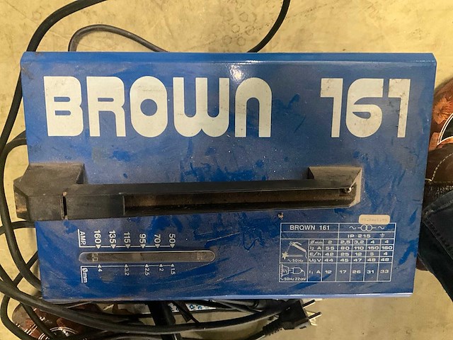 Brown - 161 - elektrode lasapparaat - afbeelding 5 van  6