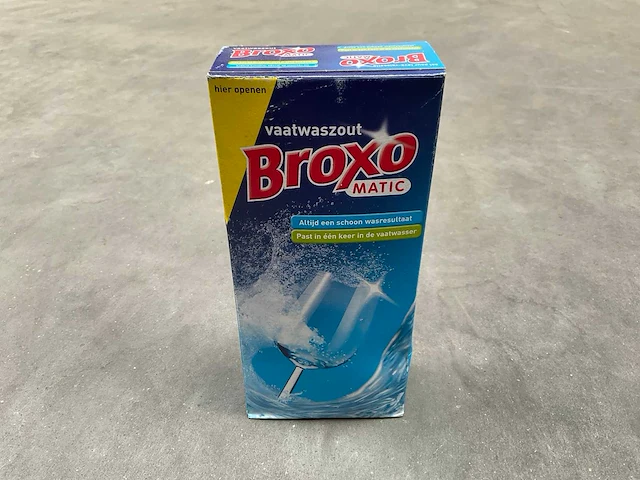 Broxo matic doos á 900gr vaatwaszout (38x) - afbeelding 1 van  1