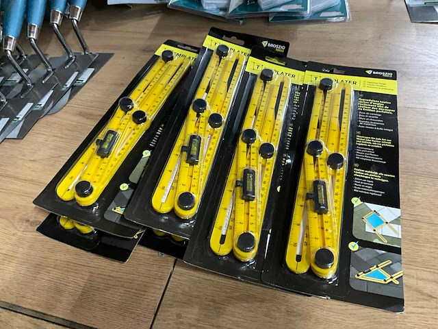 Brozio hoekmeter/ contourmal (6x) - afbeelding 1 van  3