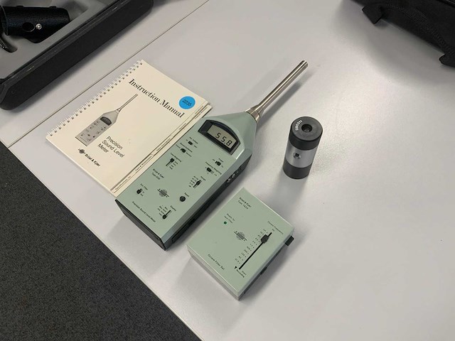Brüel & kjaer 2235 precisie sound level meter inclusief diverse accessoires - afbeelding 4 van  6