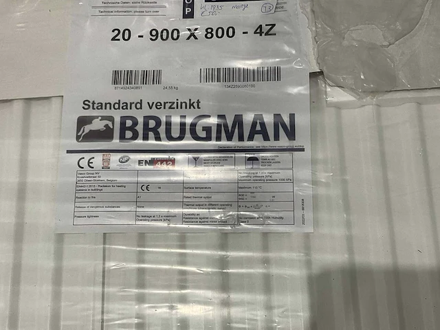 Brugman - radiator - afbeelding 5 van  5