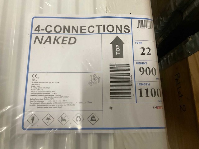 Brugman 1100x900 radiator (3x) - afbeelding 2 van  2