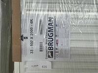 Brugman 33-500x2000-4k radiator - afbeelding 1 van  1