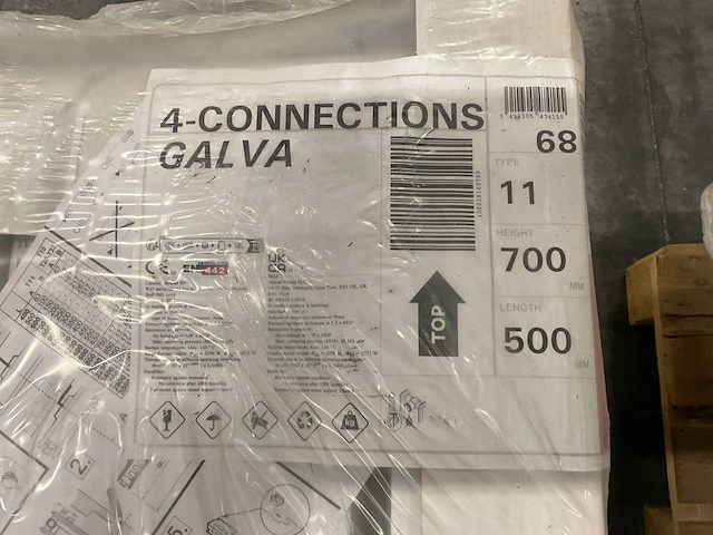 Brugman 500x700 radiator (7x) - afbeelding 2 van  2