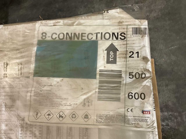 Brugman 600x500 radiator (4x) - afbeelding 2 van  2