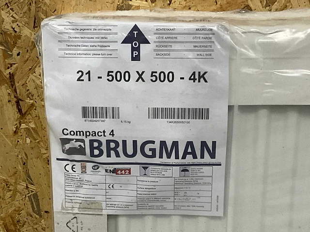 Brugman brugman kompakt 4 t21-500-500 (3x) - afbeelding 2 van  2