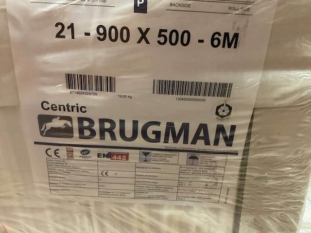 Brugman centric 900x500mm t21 radiator - afbeelding 3 van  3