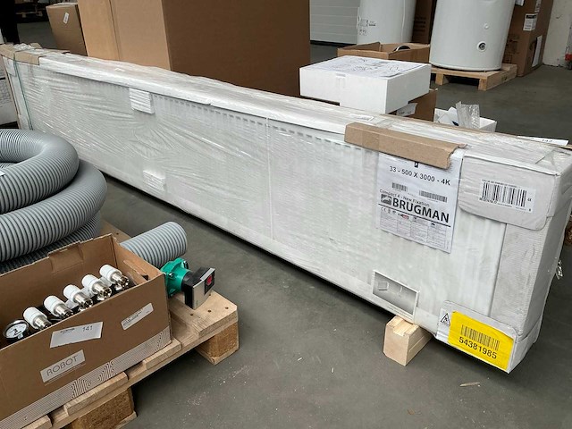 Brugman compact 4 - new fixation radiator (500x3000 mm) - afbeelding 2 van  3