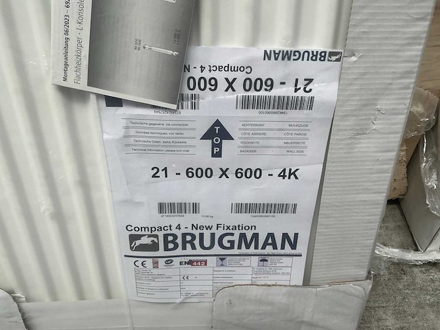 Brugman compact 4 21-600x600 radiator - afbeelding 3 van  3