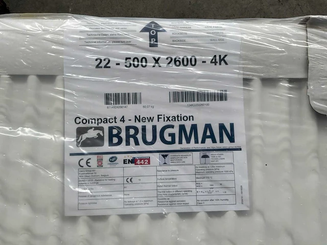 Brugman compact 4 22-500x2600 4k radiator - afbeelding 3 van  3