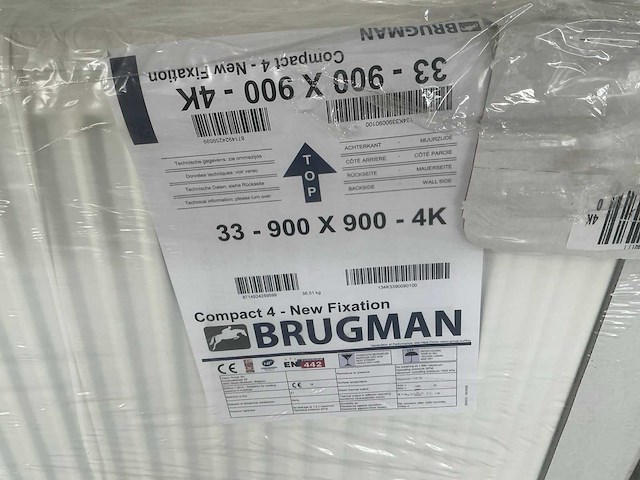 Brugman compact 4 new fixation 33-900x900 radiator (3x) - afbeelding 4 van  5