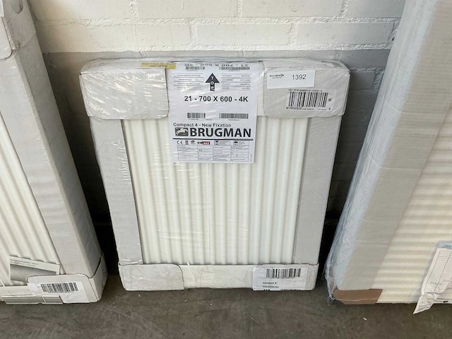 Brugman compact 4 paneelradiator (50x120 cm) - afbeelding 3 van  3