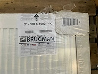 Brugman compact 4 radiator 100x50cm - afbeelding 3 van  5