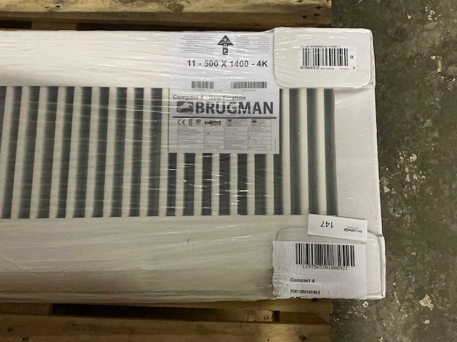 Brugman compact 4 radiator 140x50cm - afbeelding 3 van  6