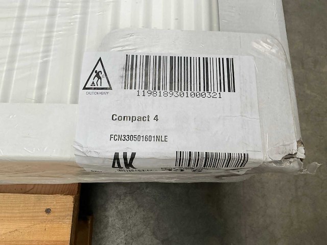 Brugman compact 4 radiator 160x50cm - afbeelding 4 van  4