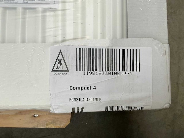 Brugman compact 4 radiator 180x40cm (2x) - afbeelding 4 van  4