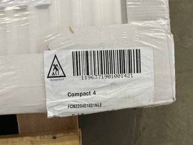 Brugman compact 4 radiator 180x40cm - afbeelding 4 van  4