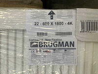 Brugman compact 4 radiator 180x60cm - afbeelding 3 van  4