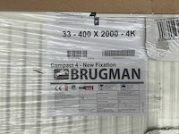 Brugman compact 4 radiator 200x40cm - afbeelding 2 van  3