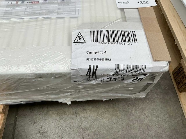 Brugman compact 4 radiator 200x40cm - afbeelding 3 van  3