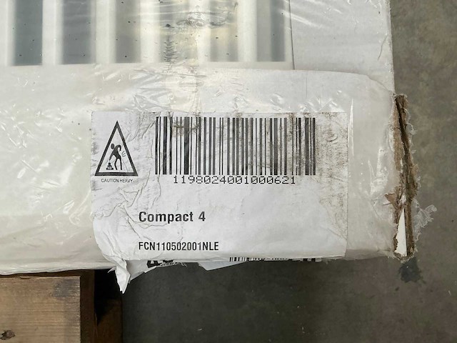 Brugman compact 4 radiator 200x50cm - afbeelding 3 van  4