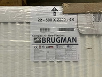 Brugman compact 4 radiator 220x50cm - afbeelding 3 van  4