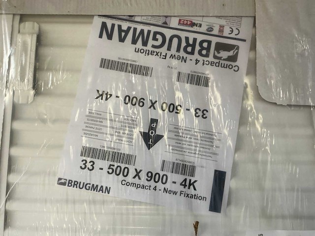 Brugman compact 4 radiator (50x90 cm) - afbeelding 3 van  3