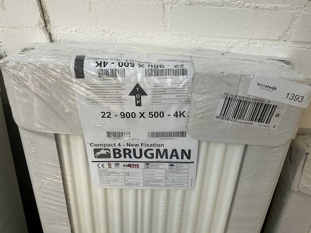 Brugman compact 4 radiator (90x50 cm) - afbeelding 3 van  3