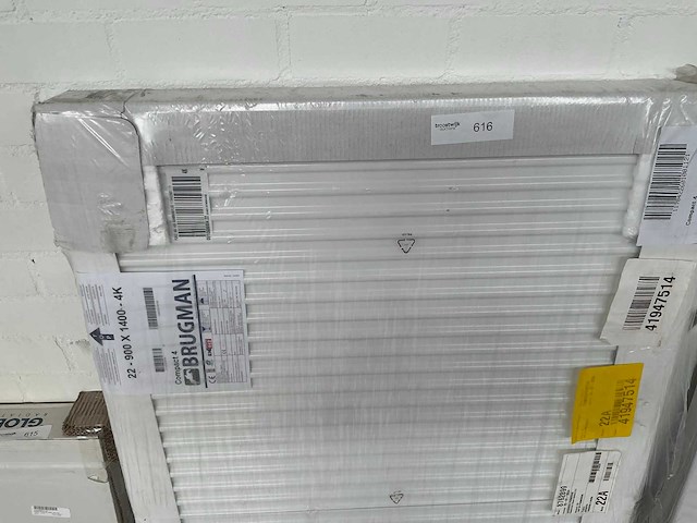 Brugman compact 4 radiator - afbeelding 1 van  1