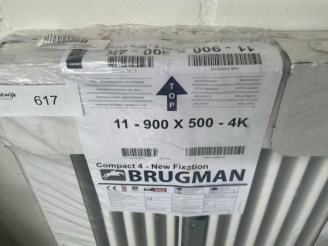 Brugman compact 4 radiator - afbeelding 2 van  2