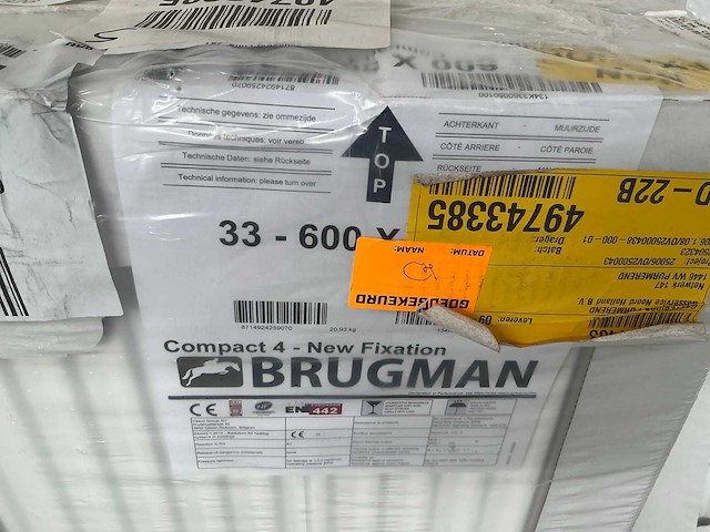 Brugman compact 4 radiator - afbeelding 2 van  2