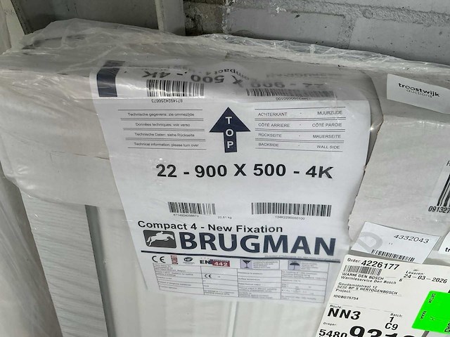 Brugman compact 4 radiator - afbeelding 2 van  3