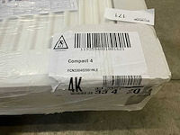 Brugman compact 4 (typ 33) radiator 200x40cm - afbeelding 4 van  5