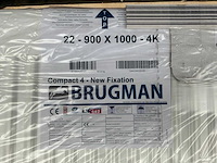 Brugman radiator - 1000x900 mm. - afbeelding 3 van  3