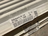 Brugman standaard 33 1/3 t11 700x1300mm 4s radiator (3x) - afbeelding 5 van  5