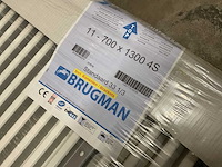 Brugman standaard 33 1/3 t11 700x1300mm 4s radiator - afbeelding 4 van  4