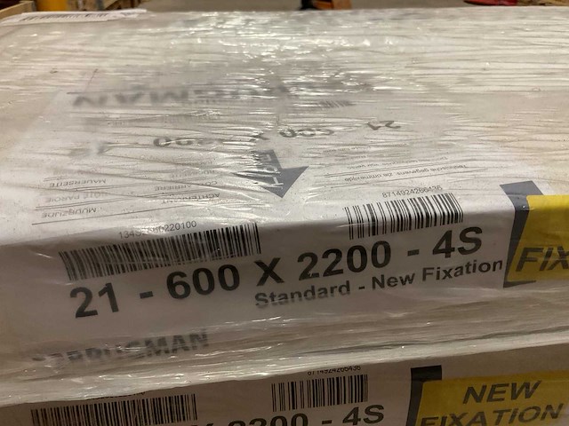 Brugman standard new fixation t21 600x2200mm 4s radiator - afbeelding 2 van  3