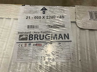 Brugman standard new fixation t21 600x2200mm 4s radiator - afbeelding 3 van  3