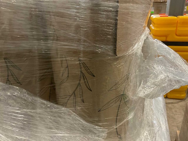 Bruin meadow verpakkingpapier op rol (36x) - afbeelding 5 van  6