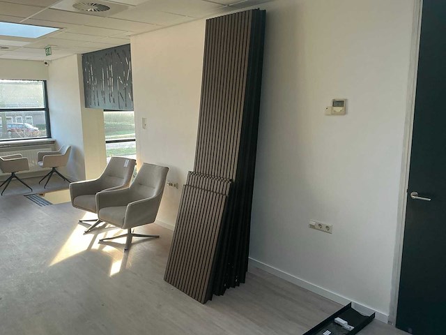 Bruine akoestische wandpanelen (14x) - afbeelding 1 van  3