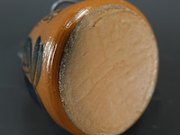 Bruine steengoed keramische fles met een beugelsluiting - afbeelding 5 van  5