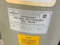 Bruker bzh 400/89 cryomagnet - afbeelding 3 van  7